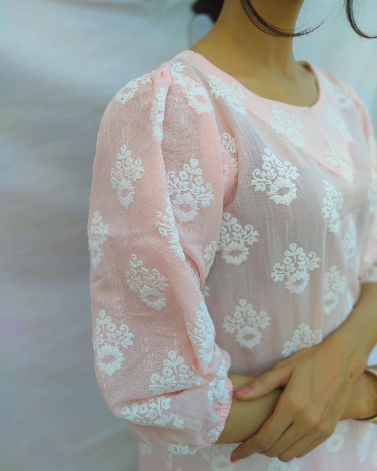 Embossed chicken kari cotton