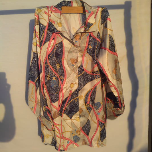 Silk Button-Down Shirt
